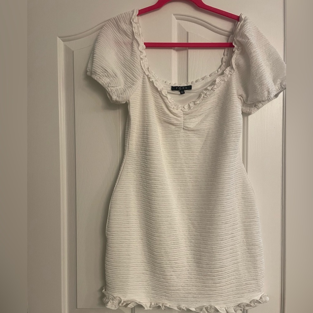 White dress